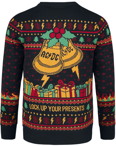 Pull de Noël  de AC/DC - Holiday Sweater - M à 3XL - pour Homme - multicolore - AC/DC - View 2