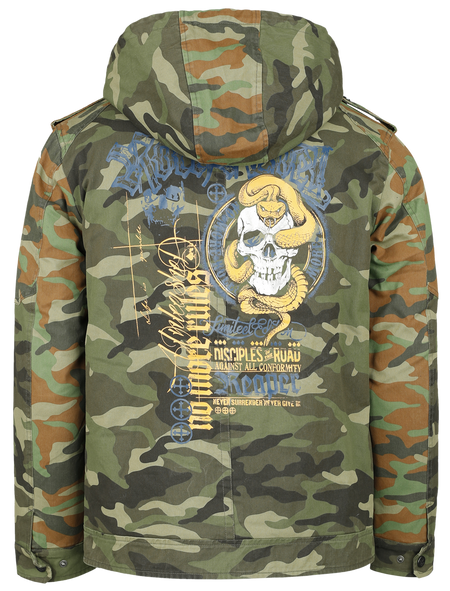 Veste mi-saison  de Rock Rebel by EMP - Veste Militaire Camouflage - S à L - pour Homme - camouflage - Rock Rebel by EMP - View 2