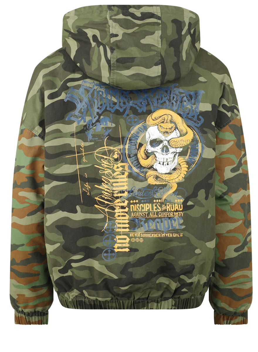 Veste mi-saison  de Rock Rebel by EMP - Veste Camouflage - S à XL - pour Femme - camouflage - Rock Rebel by EMP - View 2