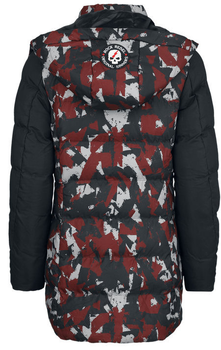 Veste d'hiver  de Rock Rebel by EMP - Manteau d'Hiver Camouflage - S à XXL - pour Femme - camouflage - Rock Rebel by EMP - View 2