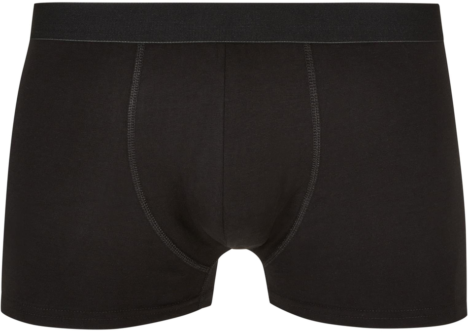 Boxer  de Urban Classics - Short Boxer Coton Organique Uni - Lot De 5 - S à 3XL - pour Homme - noir - Urban Classics - View 2
