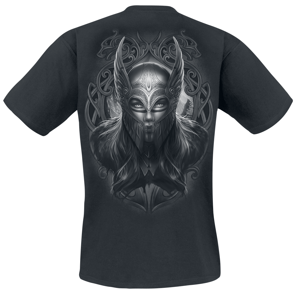 T-Shirt Manches courtes  de Toxic Angel - Valkyrie III - S à 5XL - pour Homme - noir - Toxic Angel - View 2