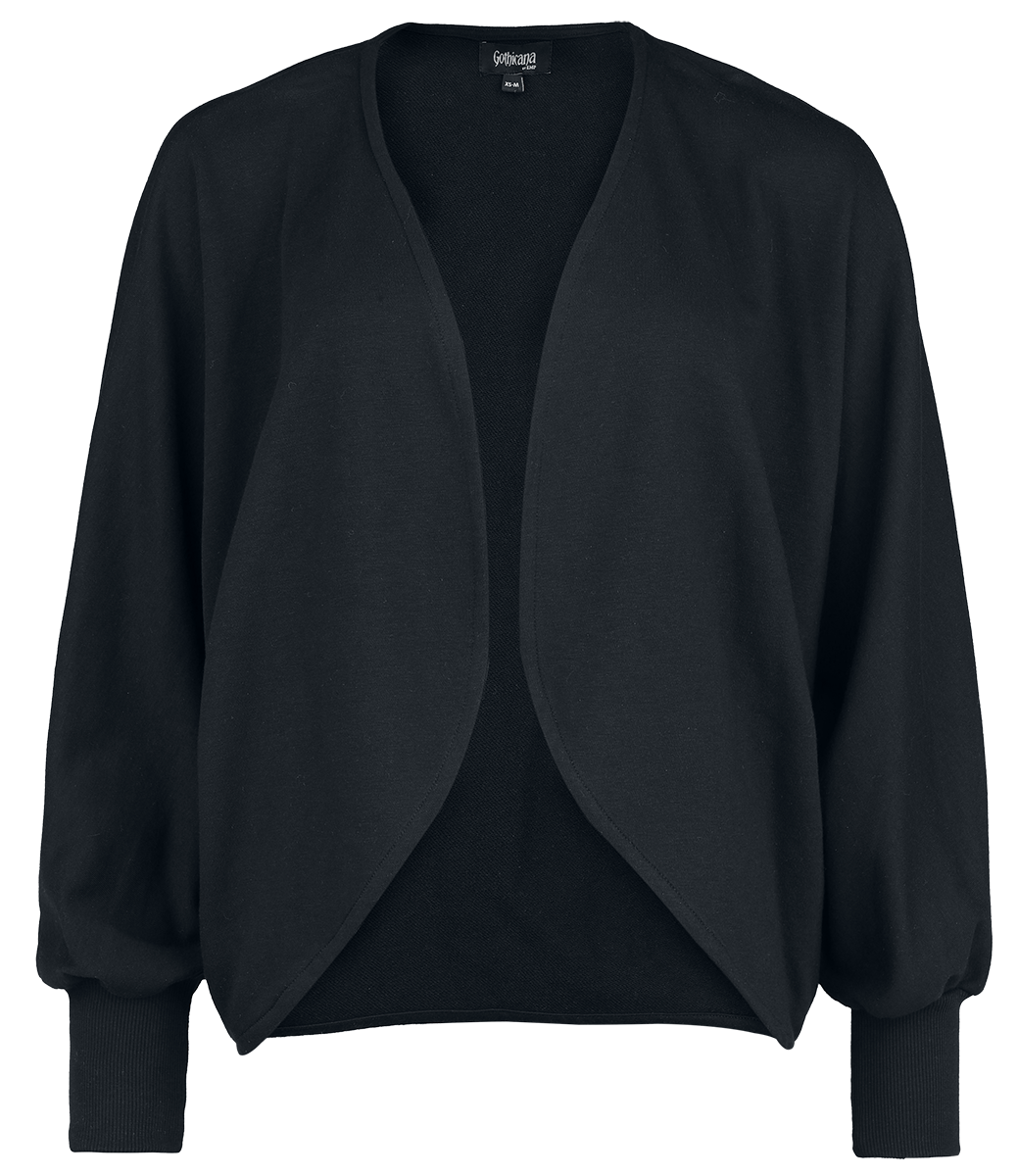 Gilets & Ponchos Gothic de Gothicana by EMP - Gilet Manches Chauve-Souris - XS-M à L-2XL - pour Femme - noir - Gothicana by EMP - View 2