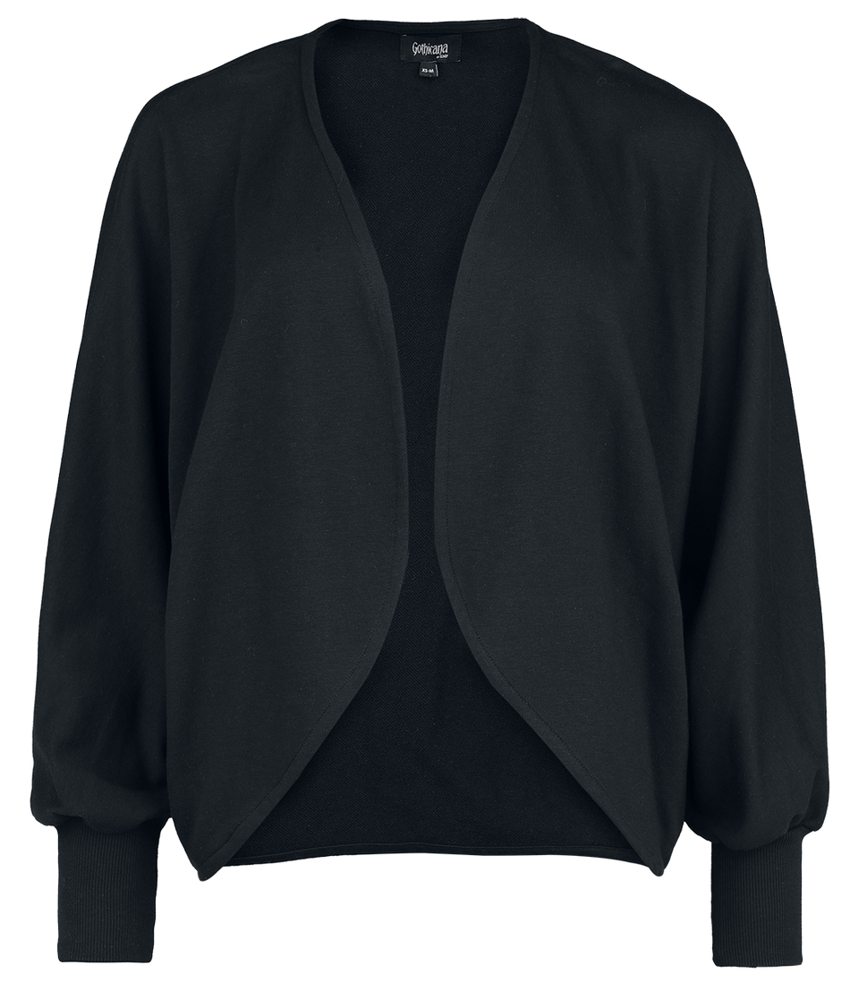 Gilets & Ponchos Gothic de Gothicana by EMP - Gilet Manches Chauve-Souris - XS-M à L-2XL - pour Femme - noir - Gothicana by EMP - View 2