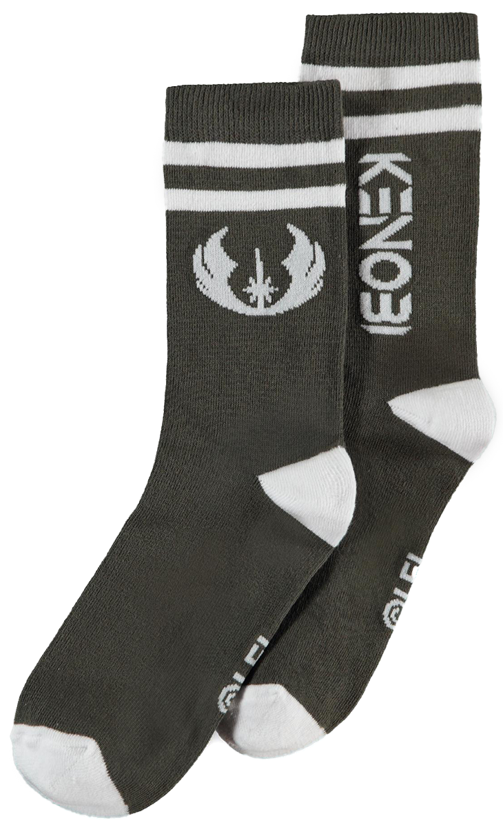 Chaussettes Disney de Star Wars - Obi-Wan - Kenobi - Logo - EU 39-42 - pour Unisexe - multicolore - Star Wars - View 2