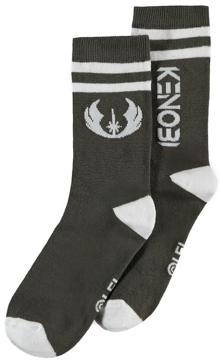 Chaussettes Disney de Star Wars - Obi-Wan - Kenobi - Logo - EU 39-42 - pour Unisexe - multicolore - Star Wars - View 2
