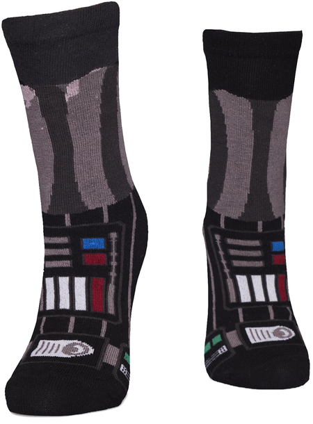 Chaussettes Disney de Star Wars - Dark Vador - Poitrine - EU39-42 à EU 43-46 - pour Unisexe - multicolore - Star Wars - View 2