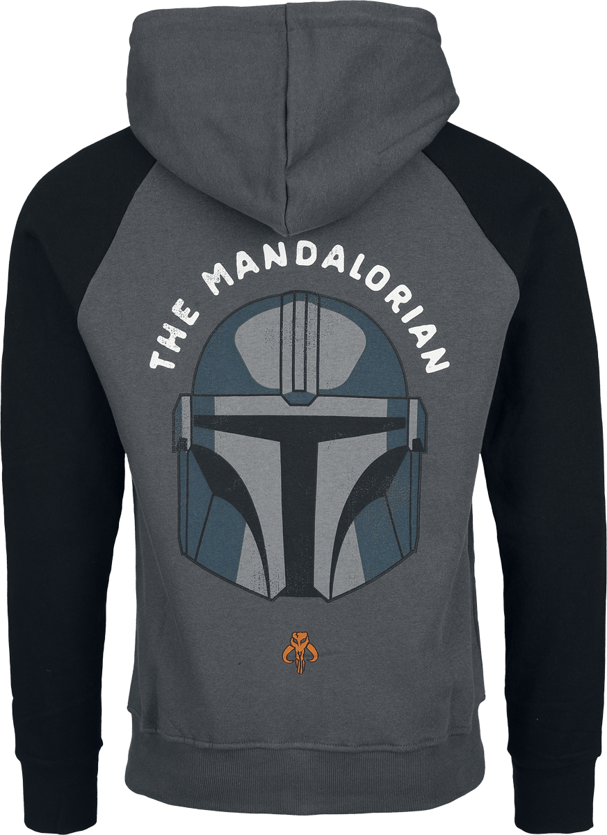 Sweat-shirt zippé à capuche Disney de Star Wars - The Mandalorian - S à XXL - pour Homme - multicolore - Star Wars - View 2