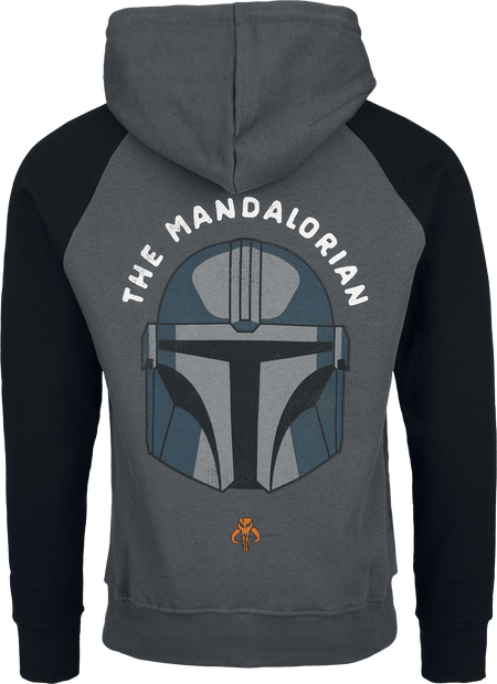 Sweat-shirt zippé à capuche Disney de Star Wars - The Mandalorian - S à XXL - pour Homme - multicolore - Star Wars - View 2