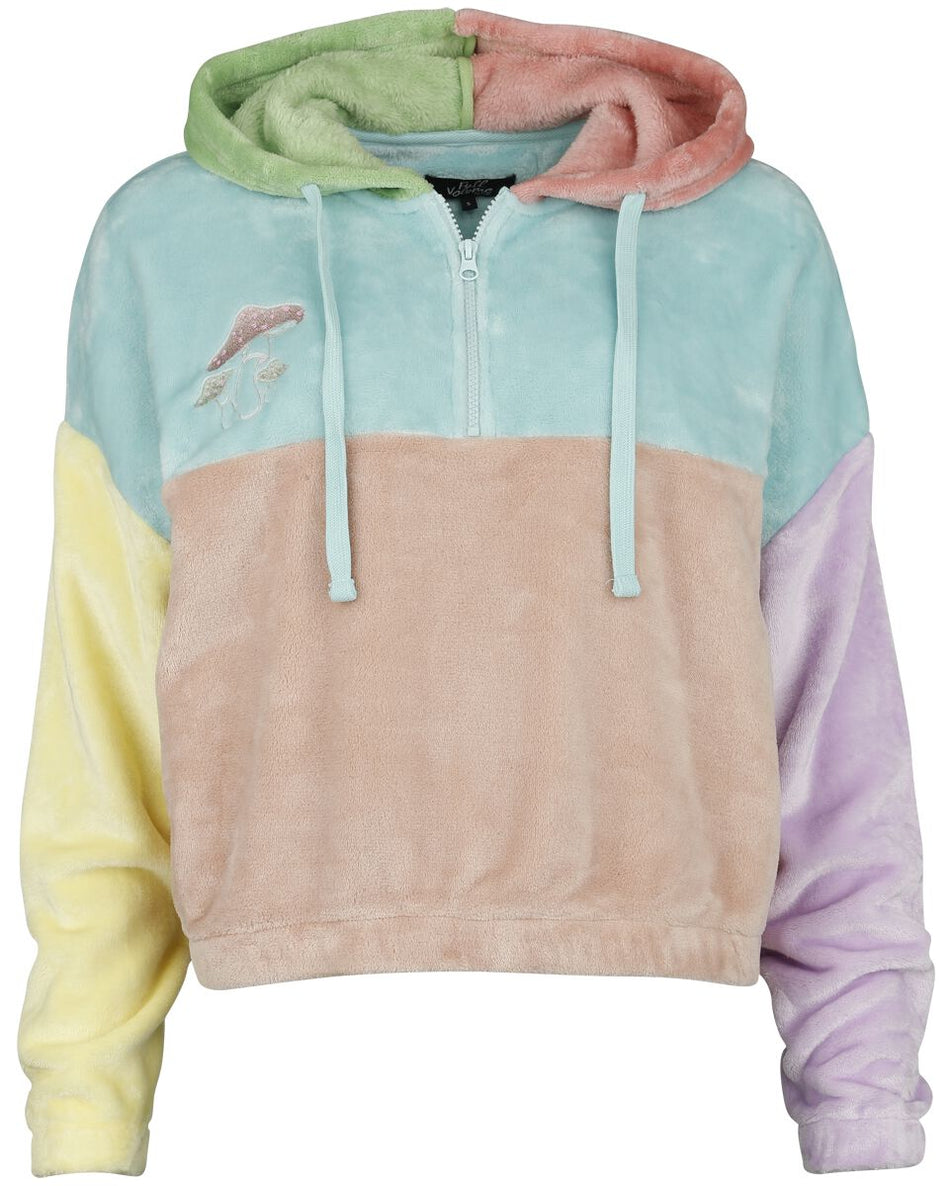 Sweat-shirt à capuche  de Full Volume by EMP - Sweat à capuche brodé - S à XXL - pour Femme - multicolore - Full Volume by EMP