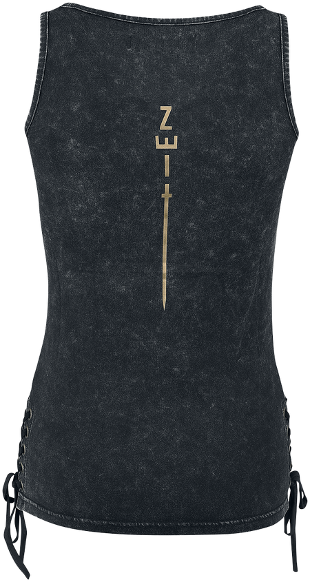 Top  de Rammstein - S à 5XL - pour Femme - gris foncé - Rammstein - View 2