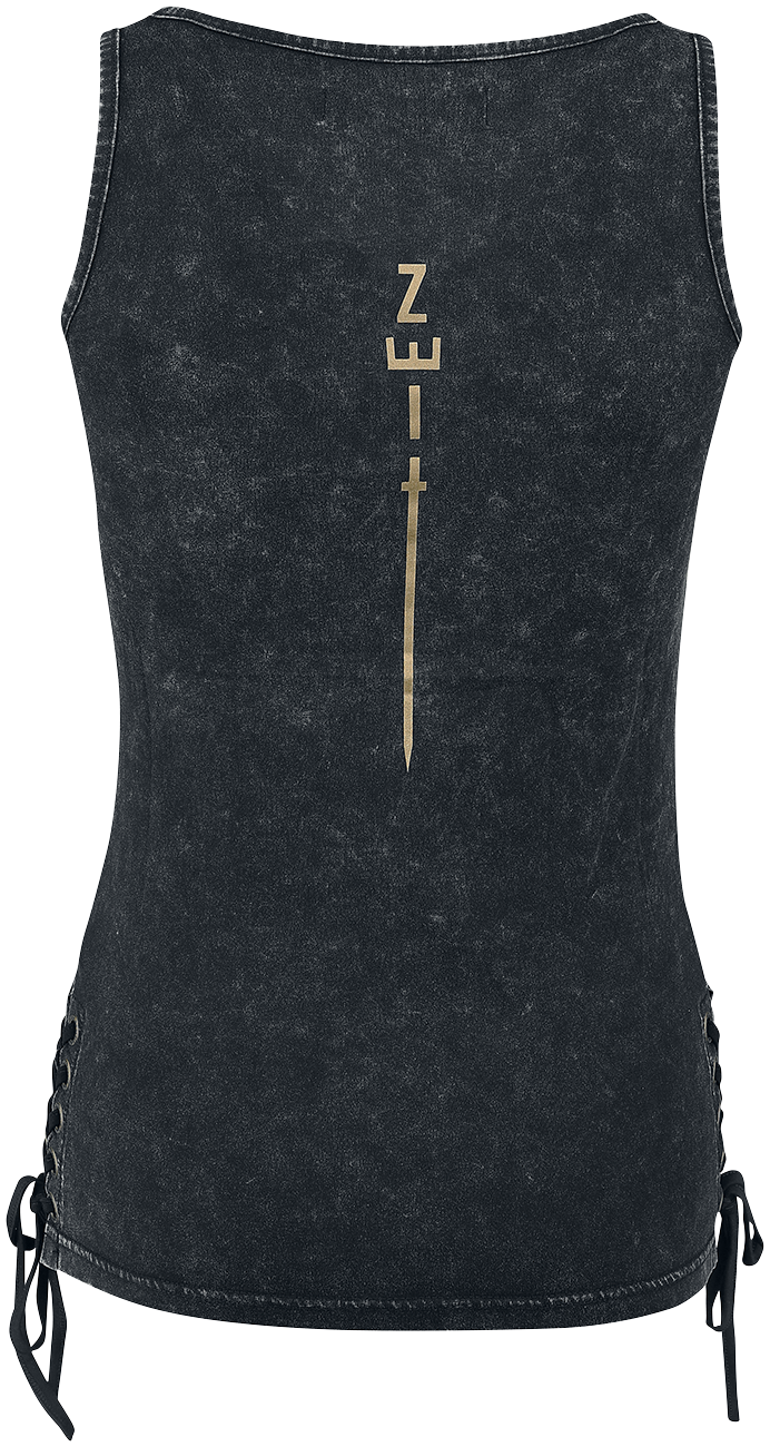 Top  de Rammstein - S à 5XL - pour Femme - gris foncé - Rammstein - View 2