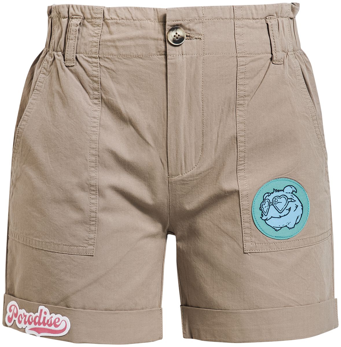 Short Gaming de League of Legends - Arcane - Porodise - 27 à 31 - pour Femme - beige - League Of Legends