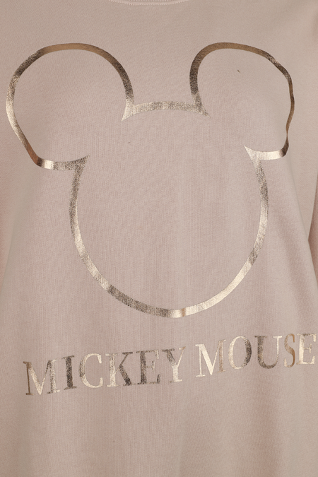 Sweat-shirt Disney de Mickey & Minnie Mouse - Mickey Mouse - Sweat Oversize - S à XXL - pour Femme - rose clair - Mickey & Minnie Mouse - View 2