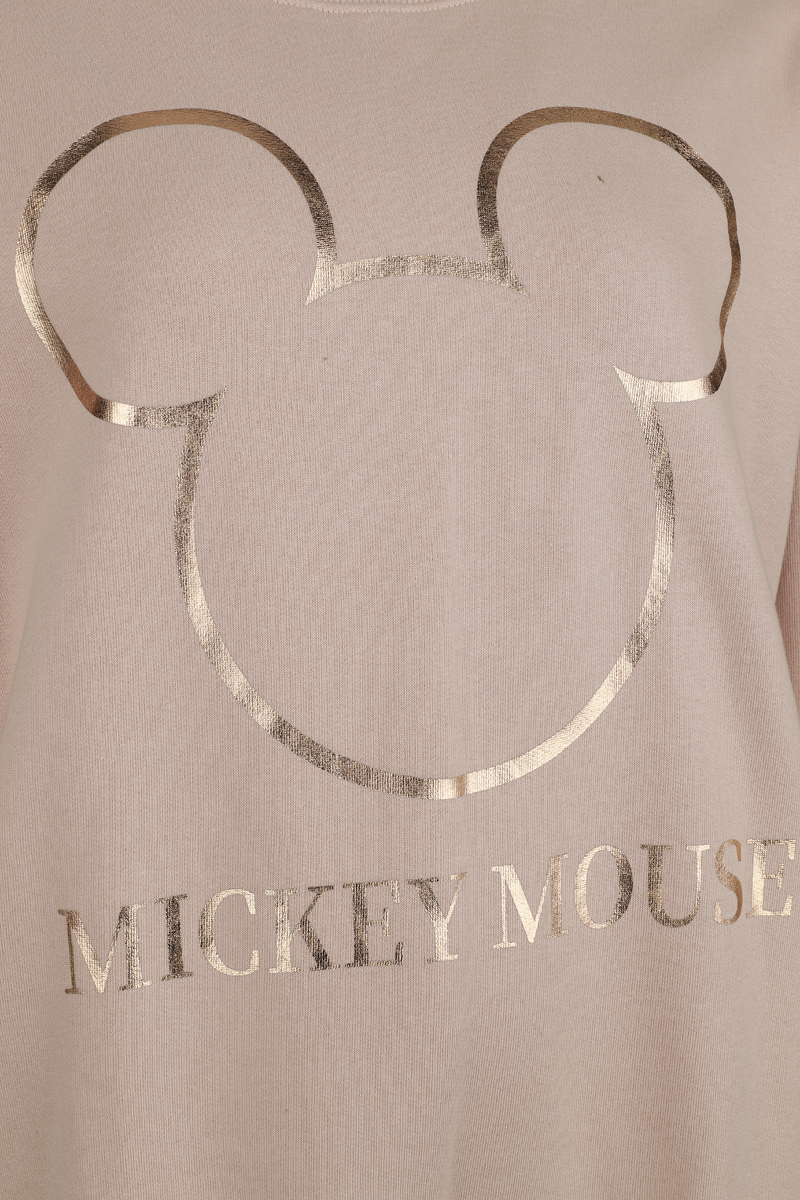 Sweat-shirt Disney de Mickey & Minnie Mouse - Mickey Mouse - Sweat Oversize - S à XXL - pour Femme - rose clair - Mickey & Minnie Mouse - View 2