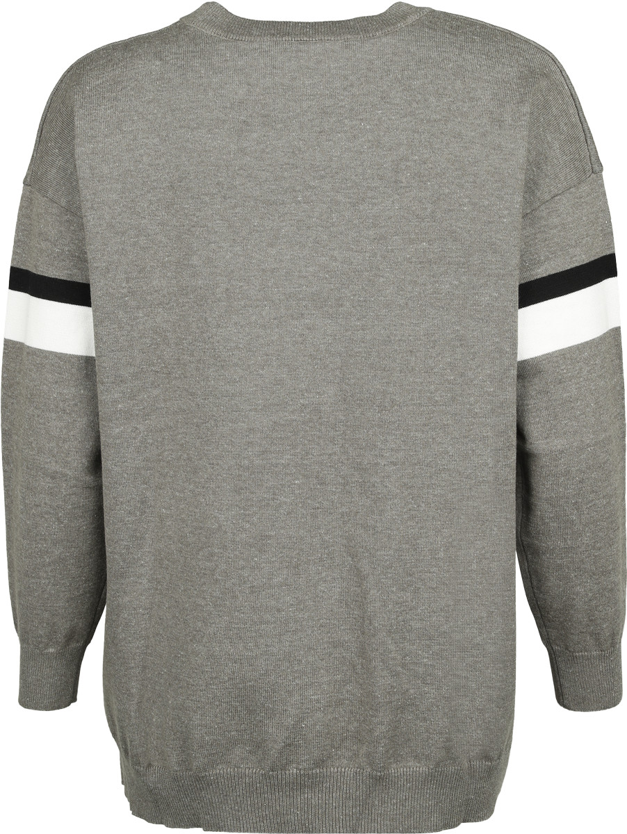 Pull tricoté Disney de Mickey & Minnie Mouse - Pull Mickey Mouse - S - pour Femme - gris - Mickey & Minnie Mouse - View 2