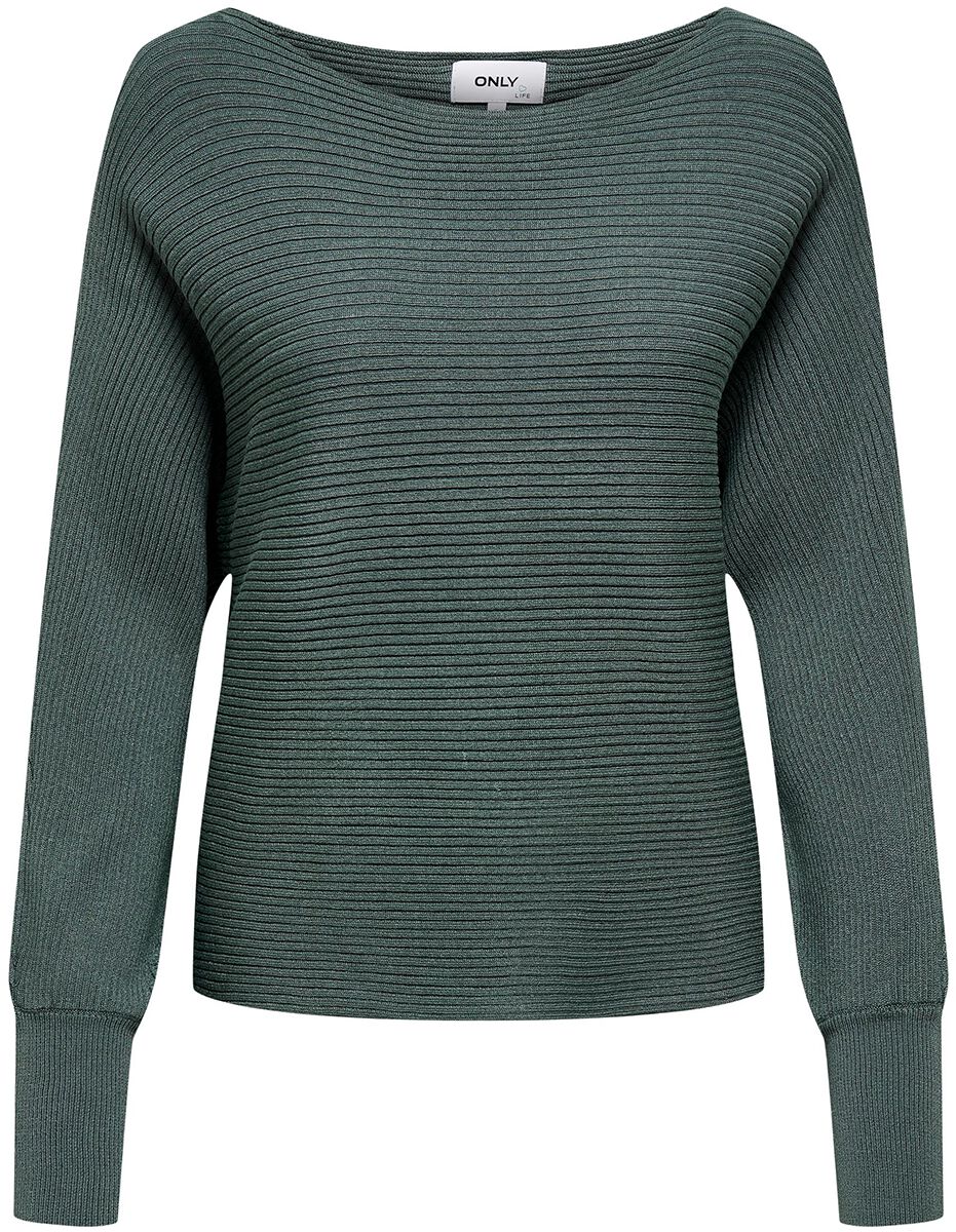 Pull tricoté  de Only - ONLAdaline Life - XS à XL - pour Femme - vert - Only