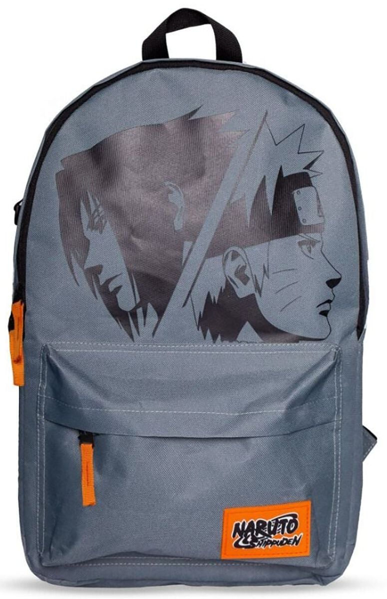 Sac à dos  de Naruto - Shippuden - Duo - pour Unisexe - gris/noir - Naruto