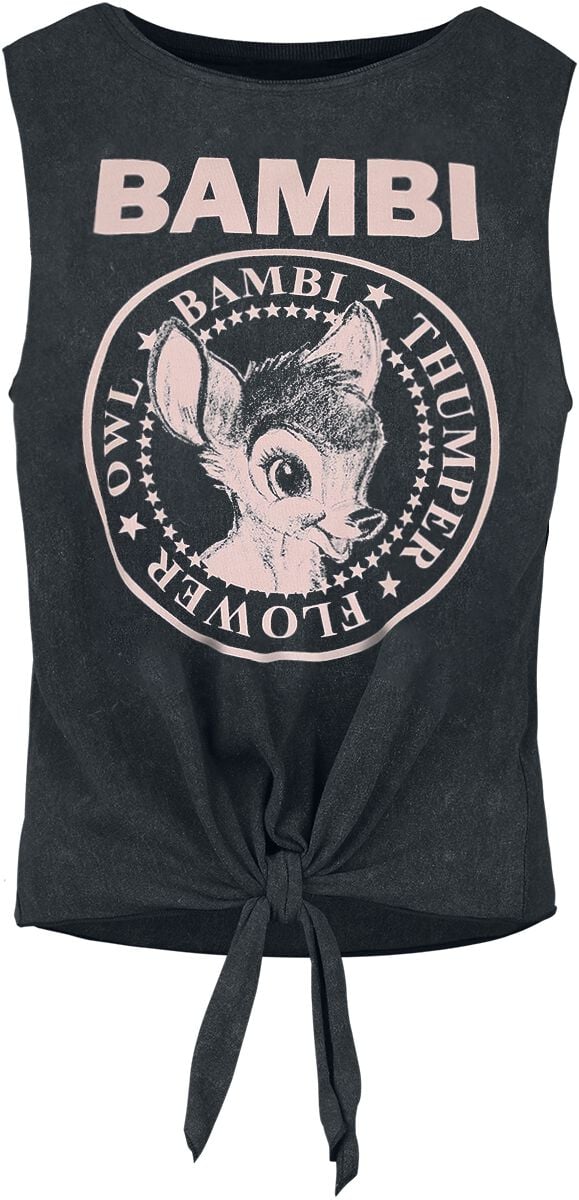 Top Disney de Bambi - S à XXL - pour Femme - noir - Bambi