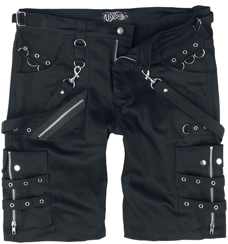 Short Gothic de Vixxsin - Short Edham - 34 - pour Homme - noir - Vixxsin