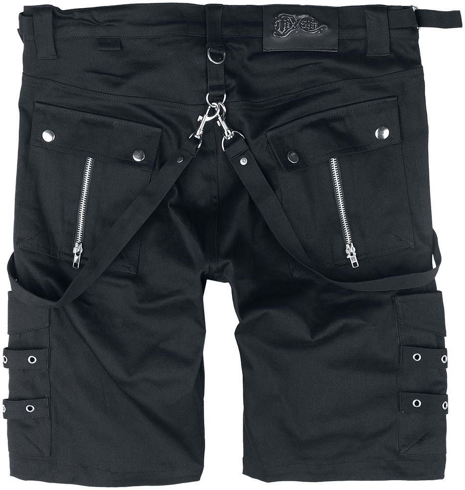 Short Gothic de Vixxsin - Short Edham - 32 à 38 - pour Homme - noir - Vixxsin - View 2
