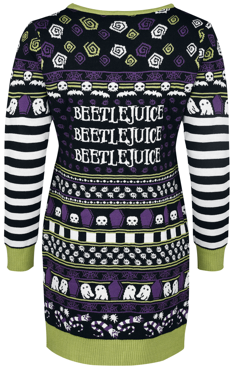 Robe mi-longue  de Beetlejuice - The Ghost With The Most - M à XXL - pour Femme - multicolore - Beetlejuice - View 2