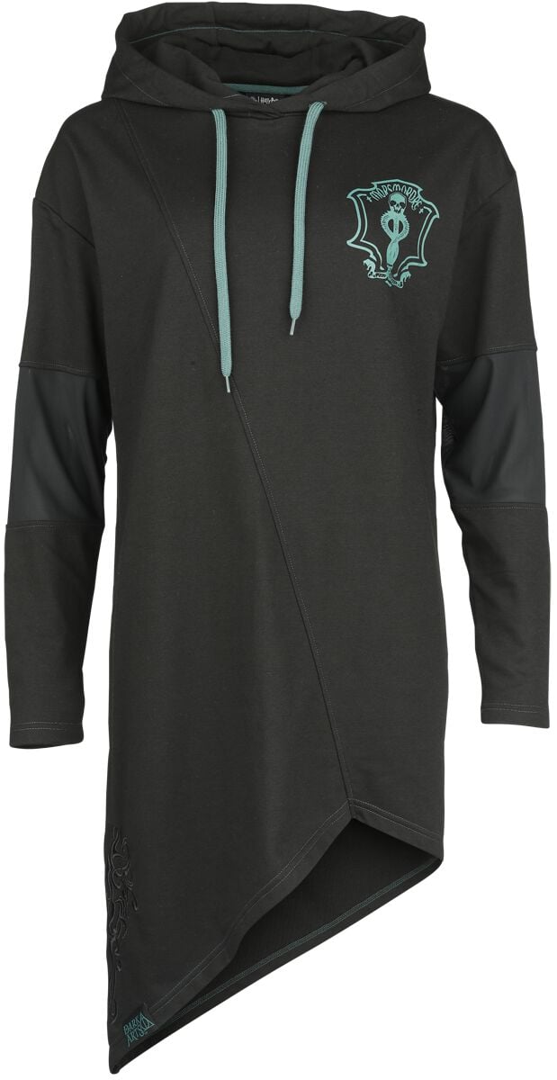 Robe mi-longue Gothic de Harry Potter - Marque Des Ténèbres - S à XL - pour Femme - noir - Harry Potter