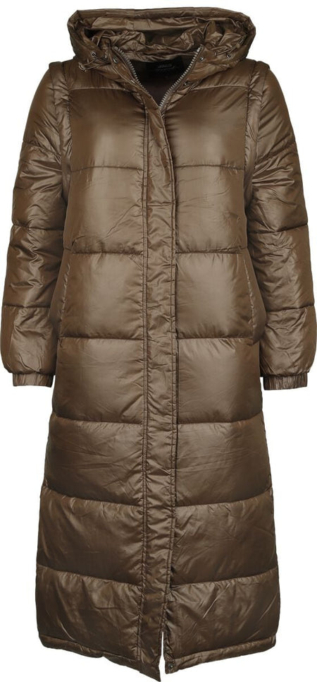 Manteau d'hiver  de Hailys - LS P JK MI44LENA 2IN1 - XS à L - pour Femme - marron - Hailys