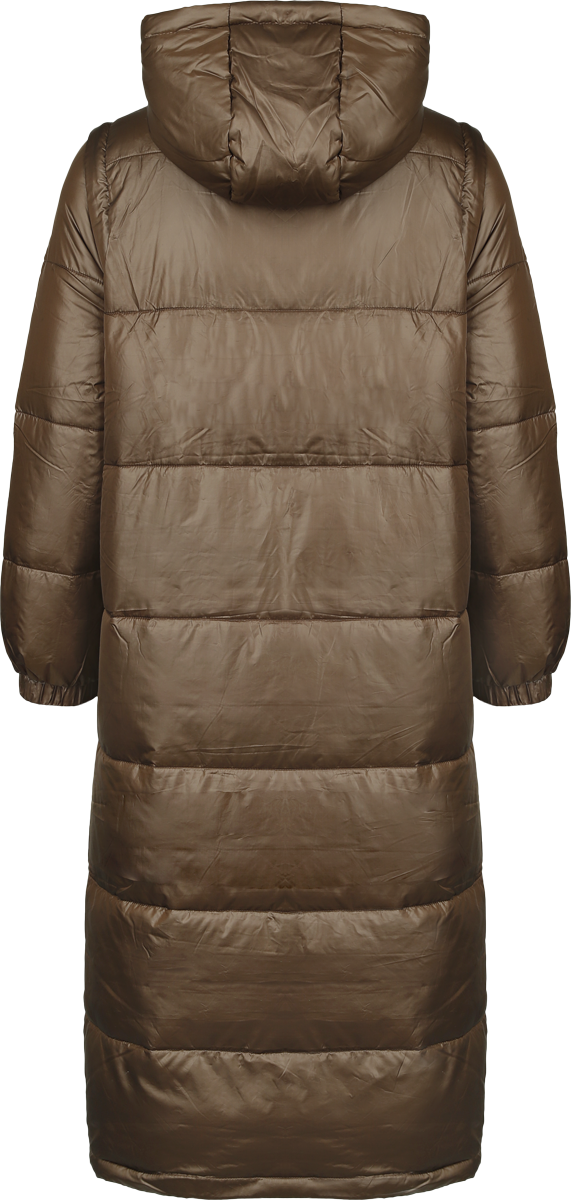 Manteau d'hiver  de Hailys - LS P JK MI44LENA 2IN1 - XS à L - pour Femme - marron - Hailys - View 2