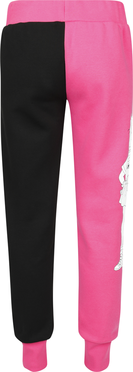 Bas de survêtement Gaming de Dragon Ball - Bulma - Patchwork Coloré - XS à XXL - pour Femme - noir/rose - Dragon Ball - View 2