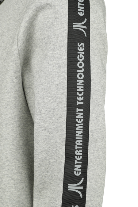 Sweat-shirt à capuche Gaming de Atari - Logo Vintage - S à XXL - pour Homme - gris chiné - Atari - View 2