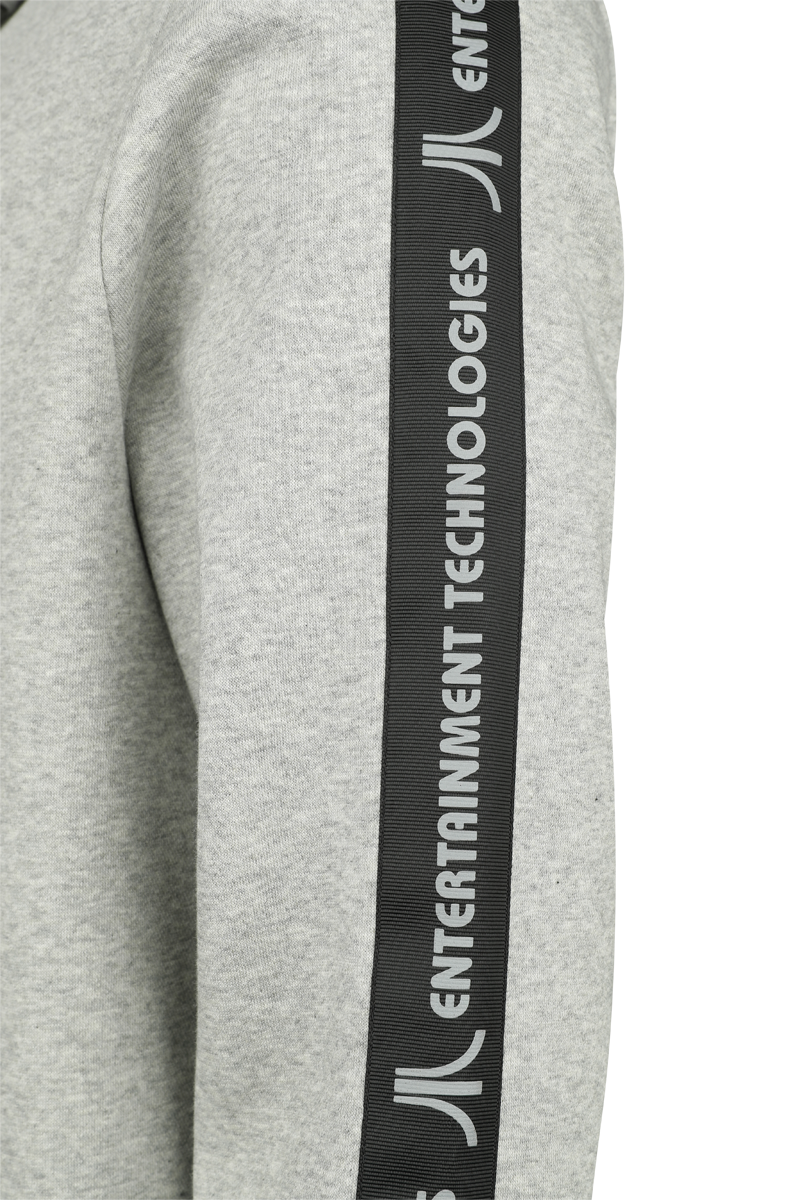 Sweat-shirt à capuche Gaming de Atari - Logo Vintage - S à XXL - pour Homme - gris chiné - Atari - View 2