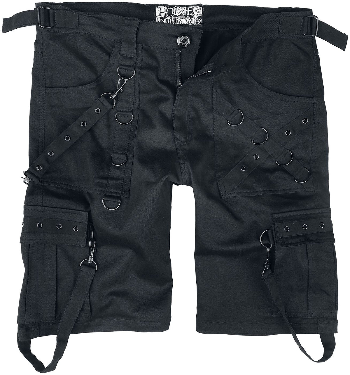 Short Gothic de Poizen Industries - Short Danger - 30 à 38 - pour Homme - noir - Poizen Industries