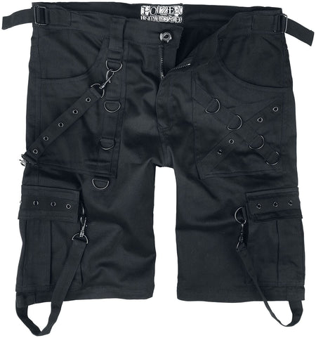 Short Gothic de Poizen Industries - Short Danger - 30 à 38 - pour Homme - noir - Poizen Industries