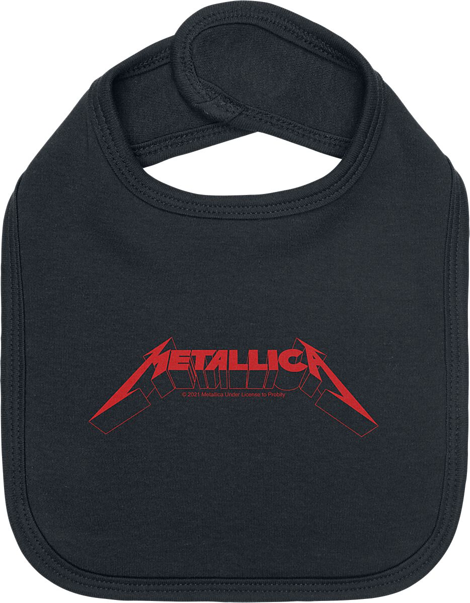 Bavoir  de Metallica - Metal-Kids - Logo - pour filles & garçonse - noir - metallica