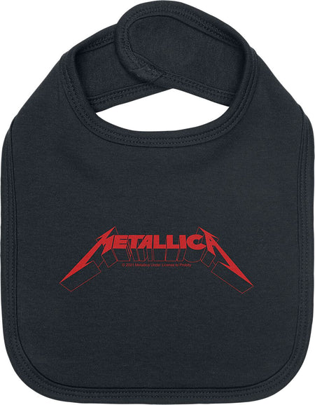 Bavoir  de Metallica - Metal-Kids - Logo - pour filles & garçonse - noir - metallica