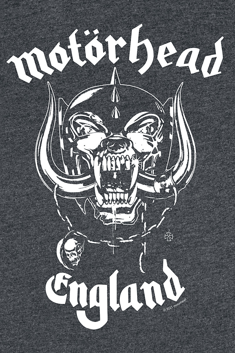 T-shirt  de Motörhead - Metal-Kids - England: Stencil - 164 - pour filles & garçonse - anthracite - Motörhead - View 2