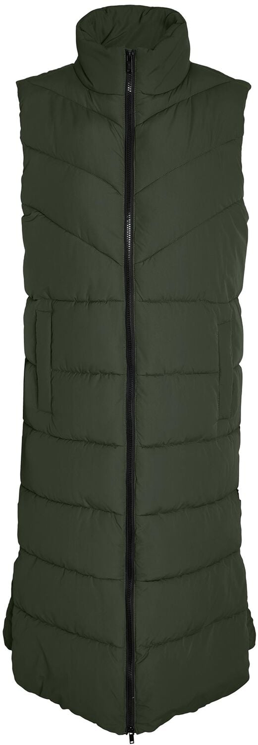 Veste  de Noisy May - Dalcon X FWD -  Gilet Long - XS à S - pour Femme - vert - Noisy May