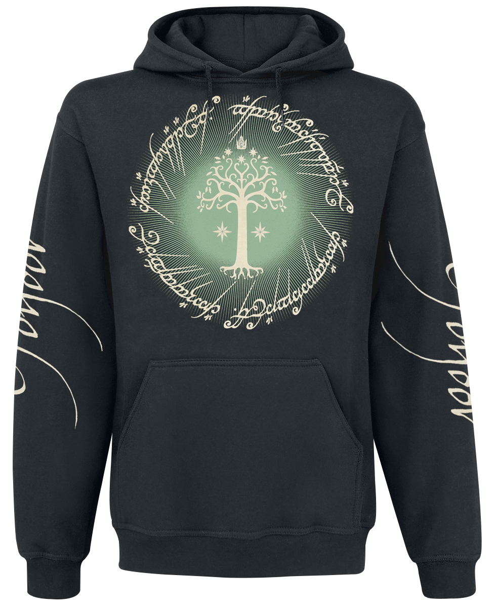 Sweat-shirt à capuche  de Le Seigneur Des Anneaux - Gondor - S à XXL - pour Homme - noir - Le Seigneur Des Anneaux - View 2