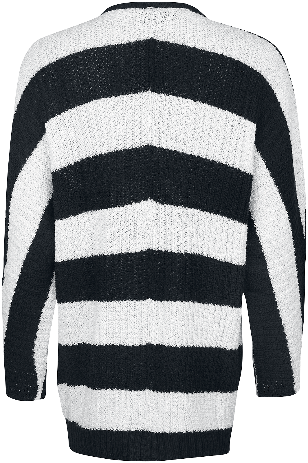 Gilets & Ponchos Gothic de Heartless - Gilet In a Daze - XS à 3XL - pour Femme - noir/blanc - Heartless - View 2