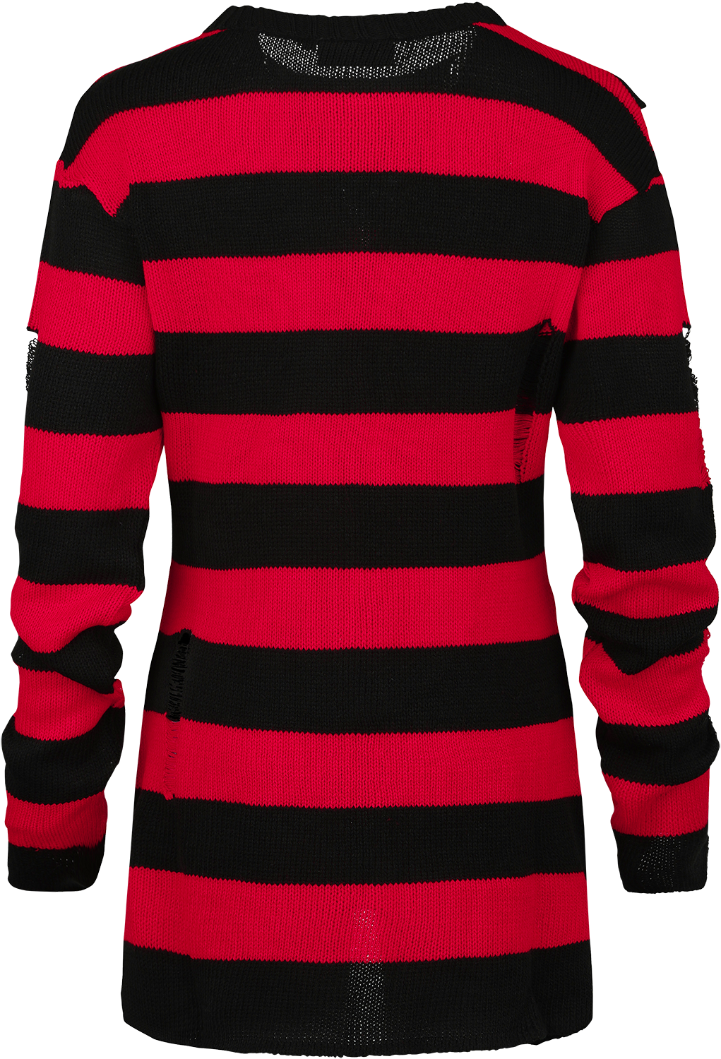 Pull tricoté Gothic de Heartless - Pull Oriana - XS à 4XL - pour Femme - rouge/noir - Heartless - View 2