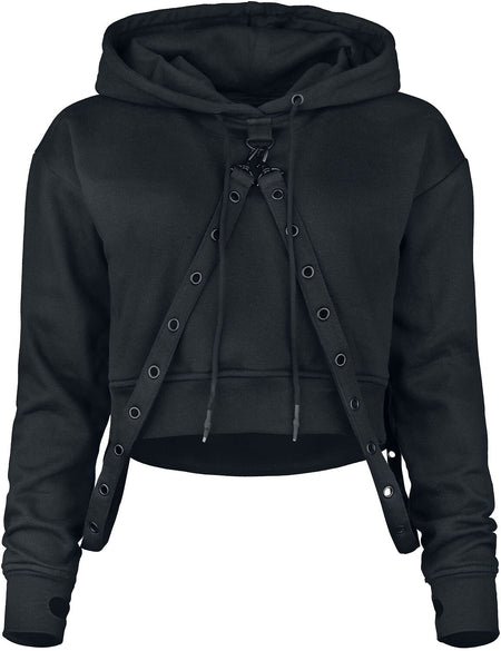 Sweat-shirt à capuche Gothic de Heartless - Sweat à Capuche Kyda - XS à 4XL - pour Femme - noir - Heartless