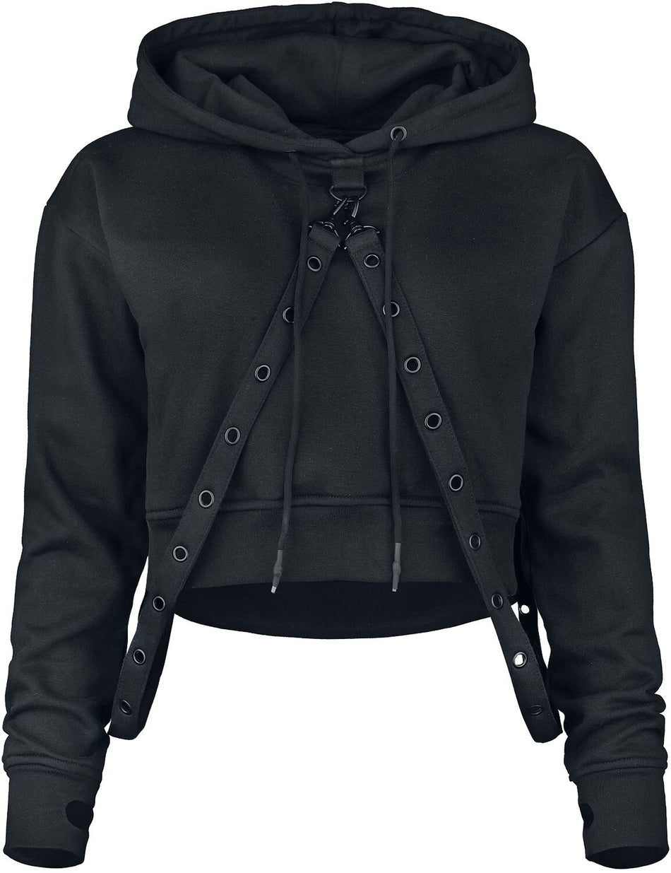 Sweat-shirt à capuche Gothic de Heartless - Sweat à Capuche Kyda - XS à 4XL - pour Femme - noir - Heartless