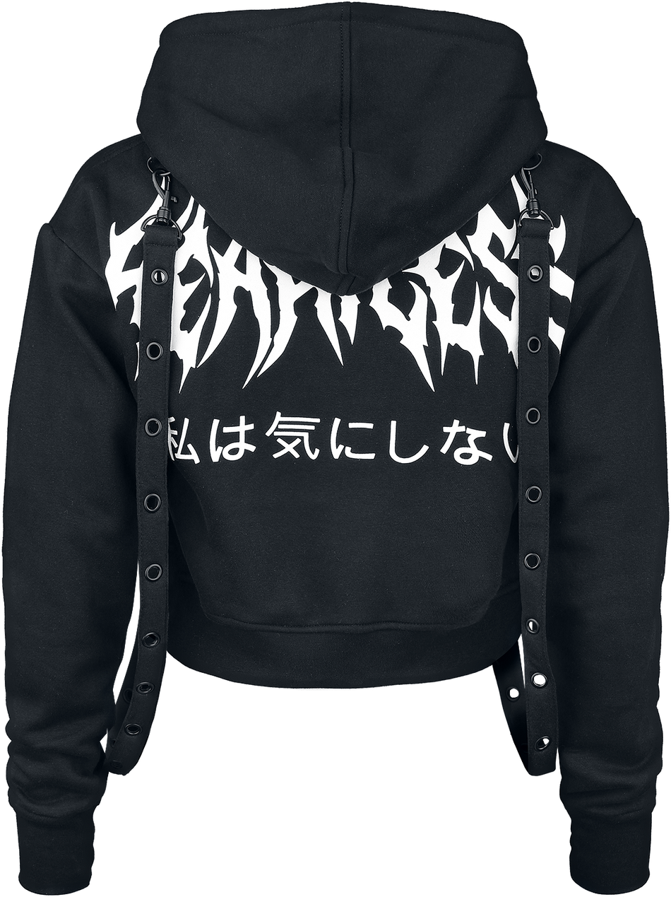 Sweat-shirt à capuche Gothic de Heartless - Sweat à Capuche Kyda - XS à 4XL - pour Femme - noir - Heartless - View 2