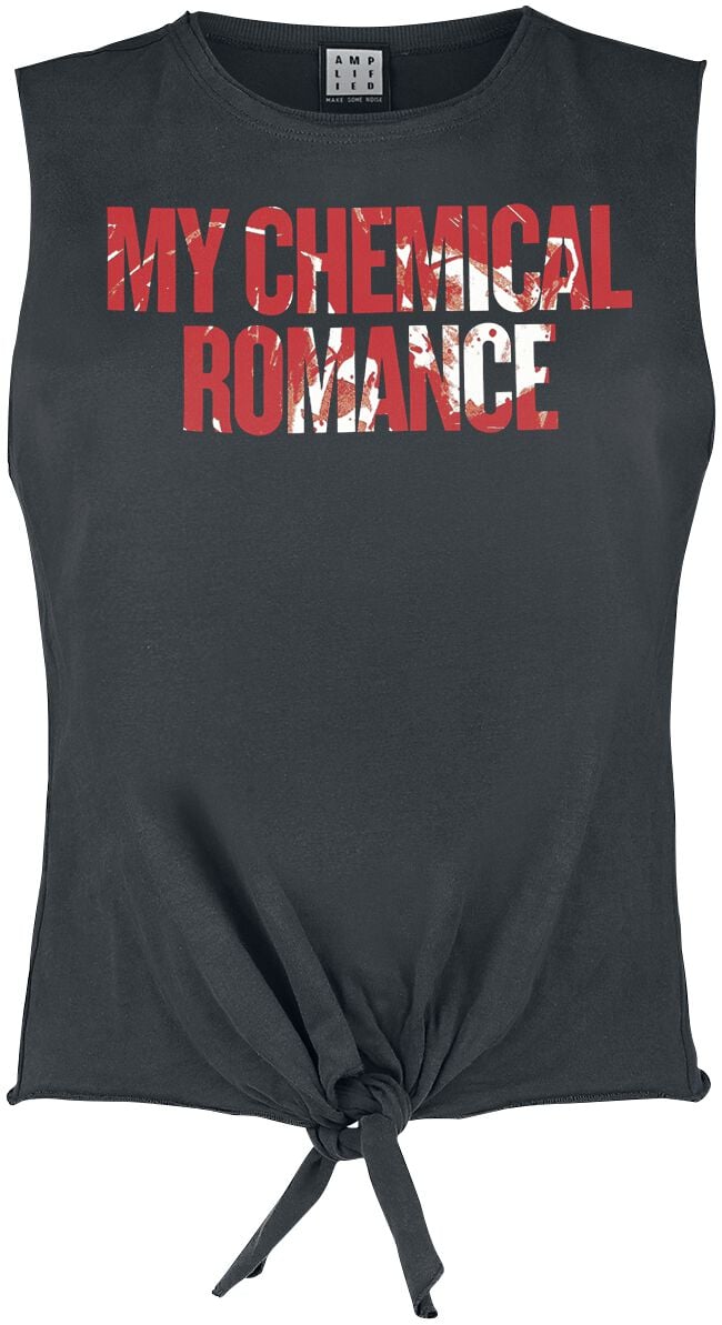 Top  de My Chemical Romance - Amplified Collection - Blood Spatter - S à XL - pour Femme - anthracite - My Chemical Romance