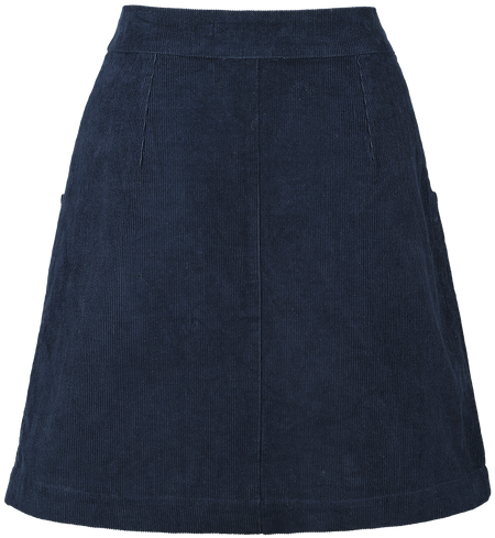 Jupe courte  de Timeless London - Moxy - Jupe - XS à S - pour Femme - bleu - Timeless London - View 2