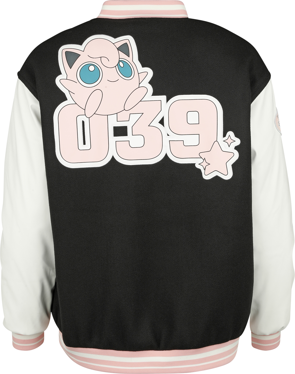 Veste Varsity Gaming de Pokémon - Rondoudou - S à XXL - pour Femme - multicolore - Pokémon - View 2