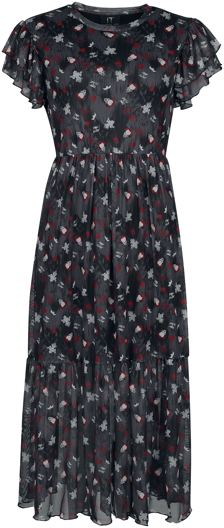 Robe longue  de ÇA - ÇA Chapitre 2 - Pennywise - S à XXL - pour Femme - allover - ÇA - View 2