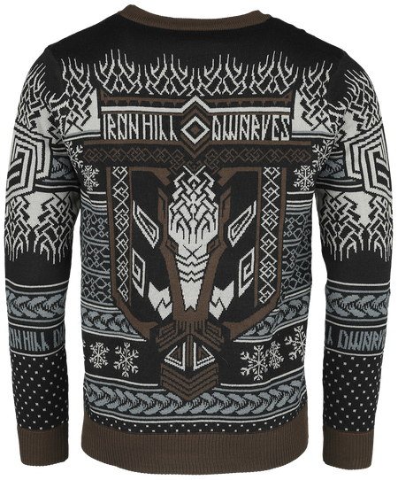 Pull de Noël  de Le Hobbit - Bifur - S à M - pour Homme - multicolore - Le Hobbit - View 2