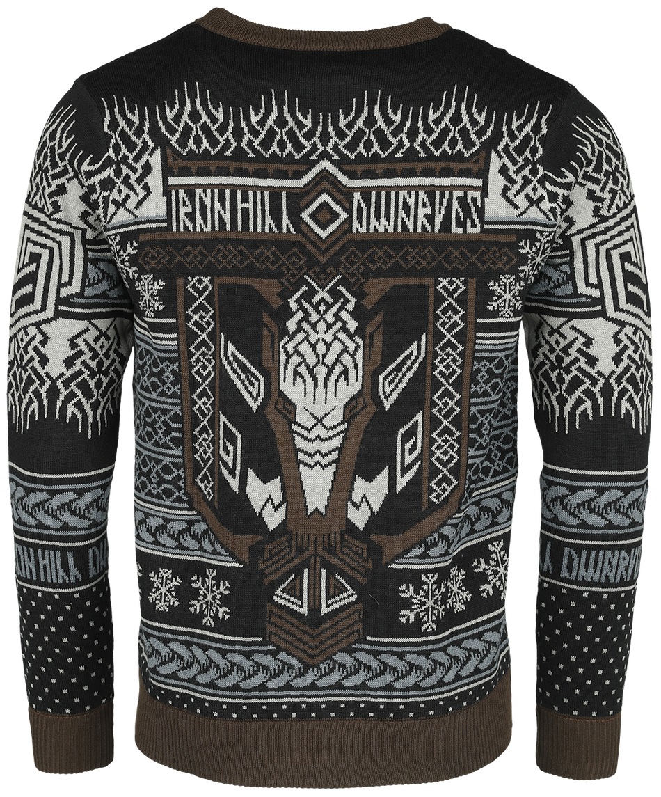 Pull de Noël  de Le Hobbit - Bifur - S à M - pour Homme - multicolore - Le Hobbit - View 2